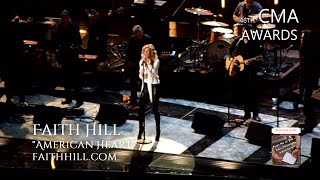 Faith Hill - American Heart (LIVE) - CMA Awards 2012 [CC]