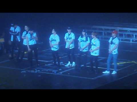 170225 Exordium in Manila day 1 - Baekhyun Ment