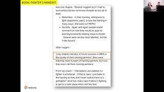 Thumbnail for 🎯 The Power of Training Partners in Success