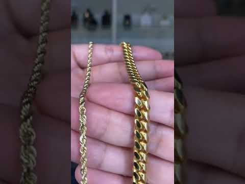 14k Solid Gold vs. 14k Plated Gold