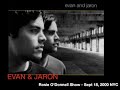 EVAN & JARON Rosie O'Donnell Show September 18, 2000 N.Y.C.