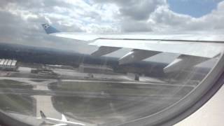 preview picture of video 'Etihad Airways Airbus A330-200 Take Off Frankfurt Airport (Manchester City Livery)'