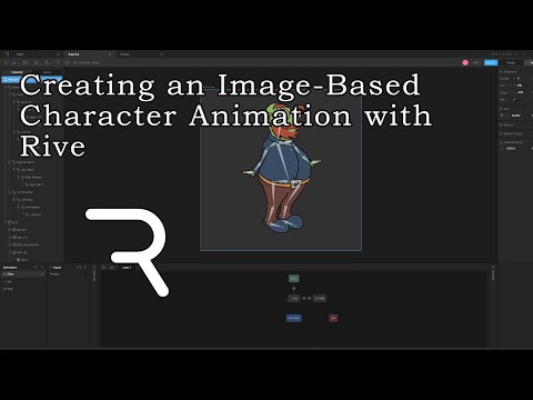 Creating an Image-Based Character Animation with Rive