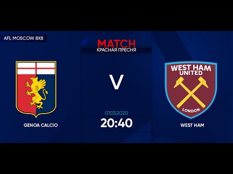 AFL20. United World. Premier League. Day 2. Genoa Calcio - West Ham