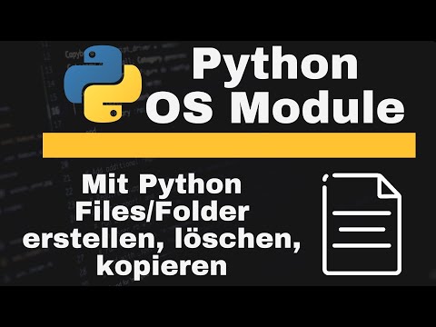 OS Module in Python: Mit Python auf das Filesystem zugreifen