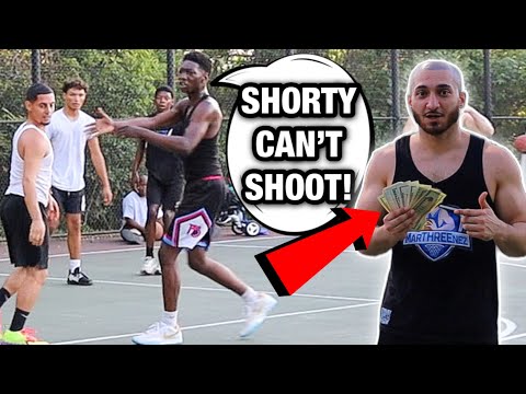 BEAT Us! WIN $100! Vs TRASH TALKERS! (5v5 Basketball)