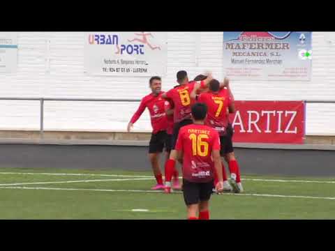 Goles del AD Llerenense  2 - 1  CD Mensajero  (7ª jor. Segunda RFEF 23-24)