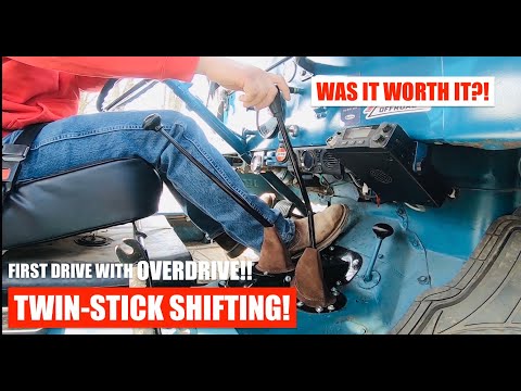 TWIN STICK SHIFTING! First Drive Saturn OVERDRIVE in my JEEP CJ5