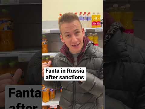Fanta in Russia after sanctions