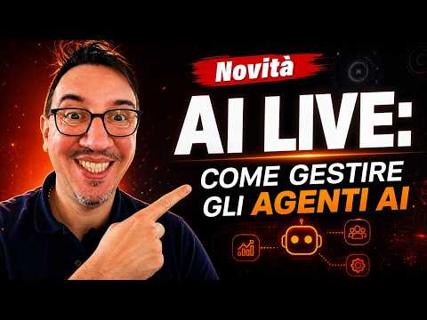 Agenti AI: come funzionano veramente! (Live Veloce)