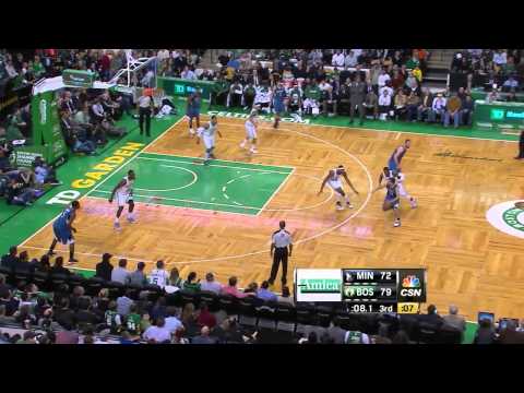 Rajon Rondo goes over screen and steals the ball