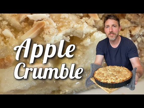 Easy Apple Crumble Tart