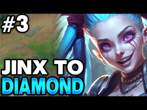 Buffed Jinx is INSANE - Jinx Unranked to Diamond #3 | League of Legends