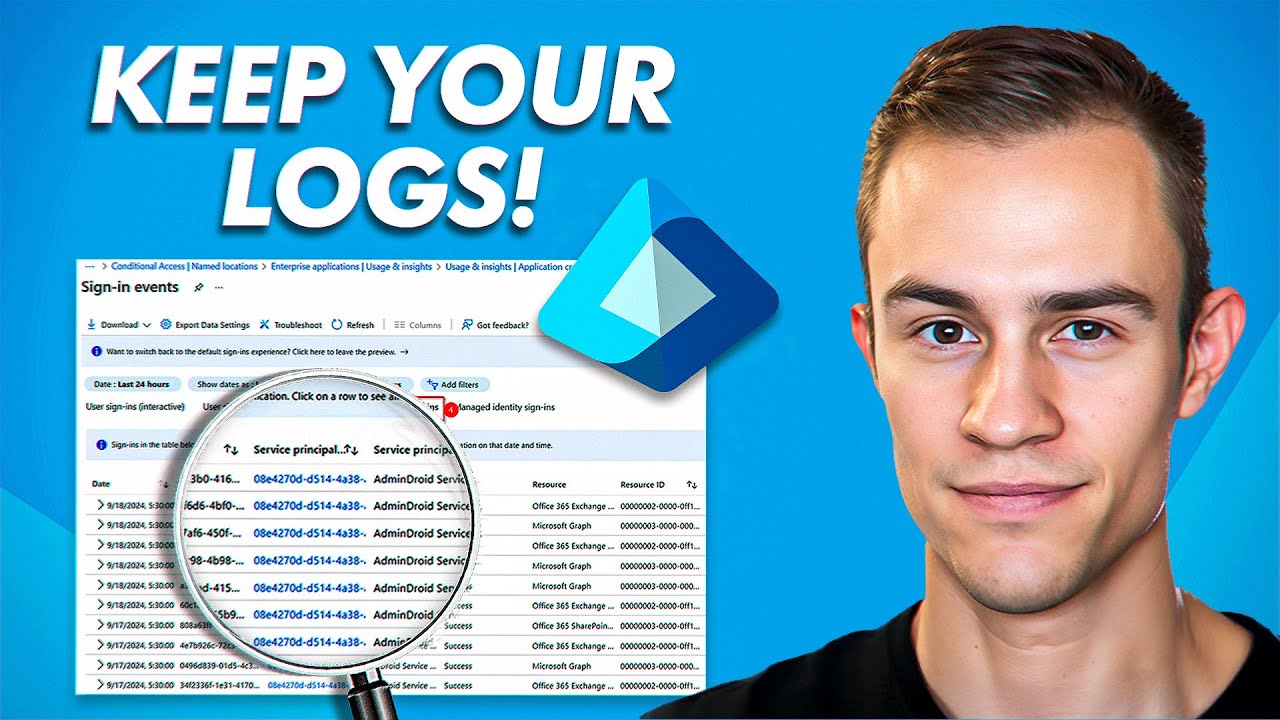 Entra ID: How to Retain Sign in logs in Entra beyond 30 days