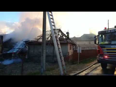 Incendiu Davidești Argeș