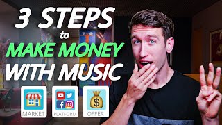 3 Steps To Make Money With Music For Beginners (Independent Artists)