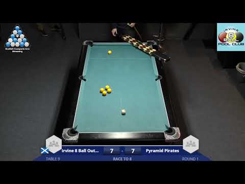 East Ayrshire Pool League - Irvine 8 Ball Outsiders v Pyramid Pirates
