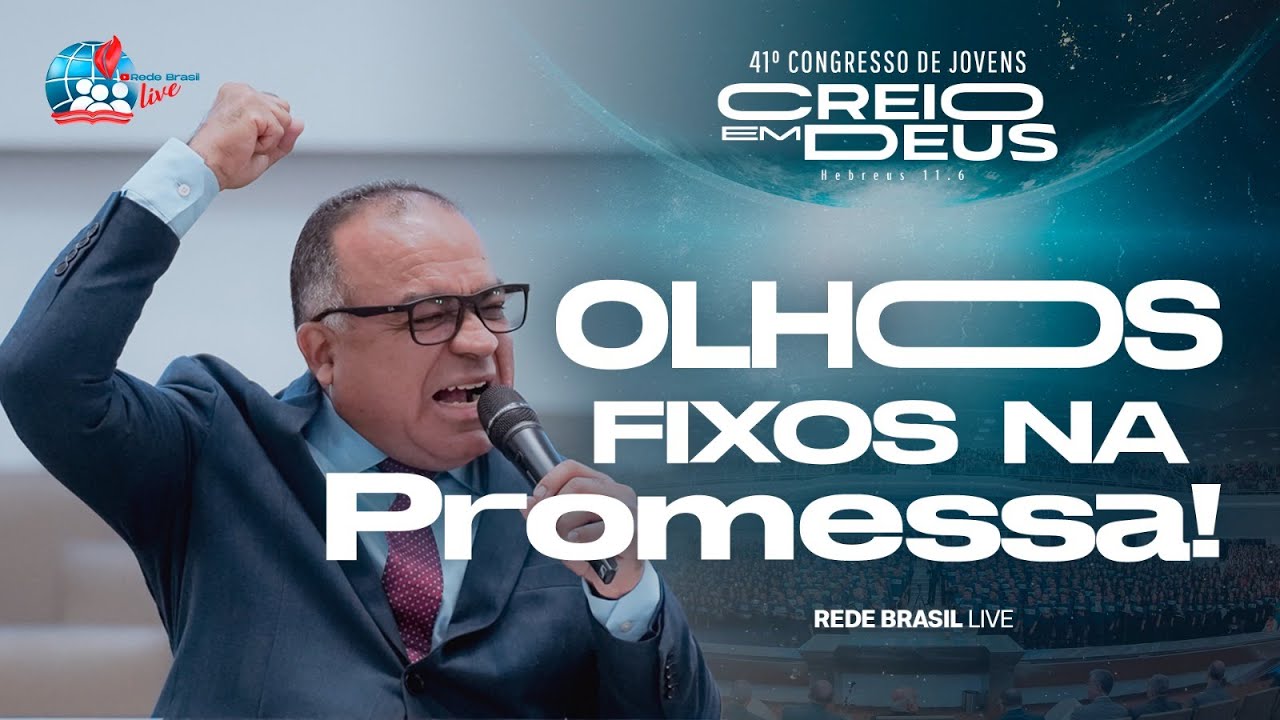 Pr. Cândido de Freitas | Creio Nas Promessas de Deus | 41° Congresso de Jovens da IEADPE em 01/07/23