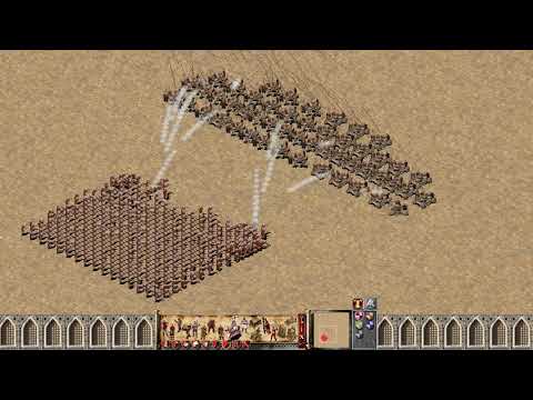 500 Crossbowmen vs 50 Fire Ballistas