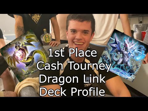 1st Place Cash Tourney Dragon Link Deck Profile - Sebastian Todd Yu-Gi-Oh! 2021