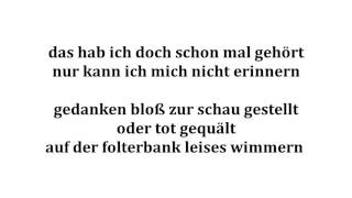 The Wohlstandskinder - Am Ende nichts (Cover, Raw Record)