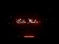 Telugu Black Screen WhatsApp Status Oke Oka Lokam Nuvve Female Song Telugu Black Screen Lyrics