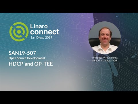 SAN19-507 HDCP and OP-TEE