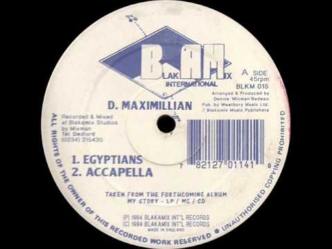 D Maximillian - Egyptians + Version (BLAKAMIX) 12"