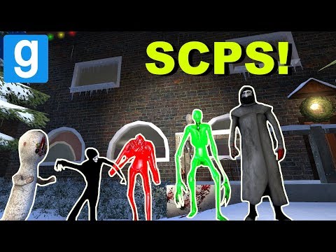 SCPS INVADE MANSION! - Garry's mod Sandbox