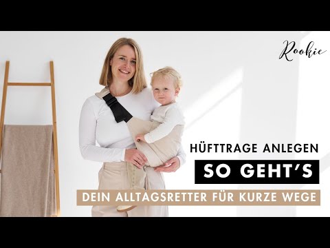 Anleitung: Rookie HipCarrier korrekt anlegen | Hüfttrage für Kleinkinder