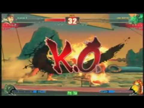 SF4:Nikubenki. (Ry) vs Dokyun (Bl) - TRF 30-10-2009