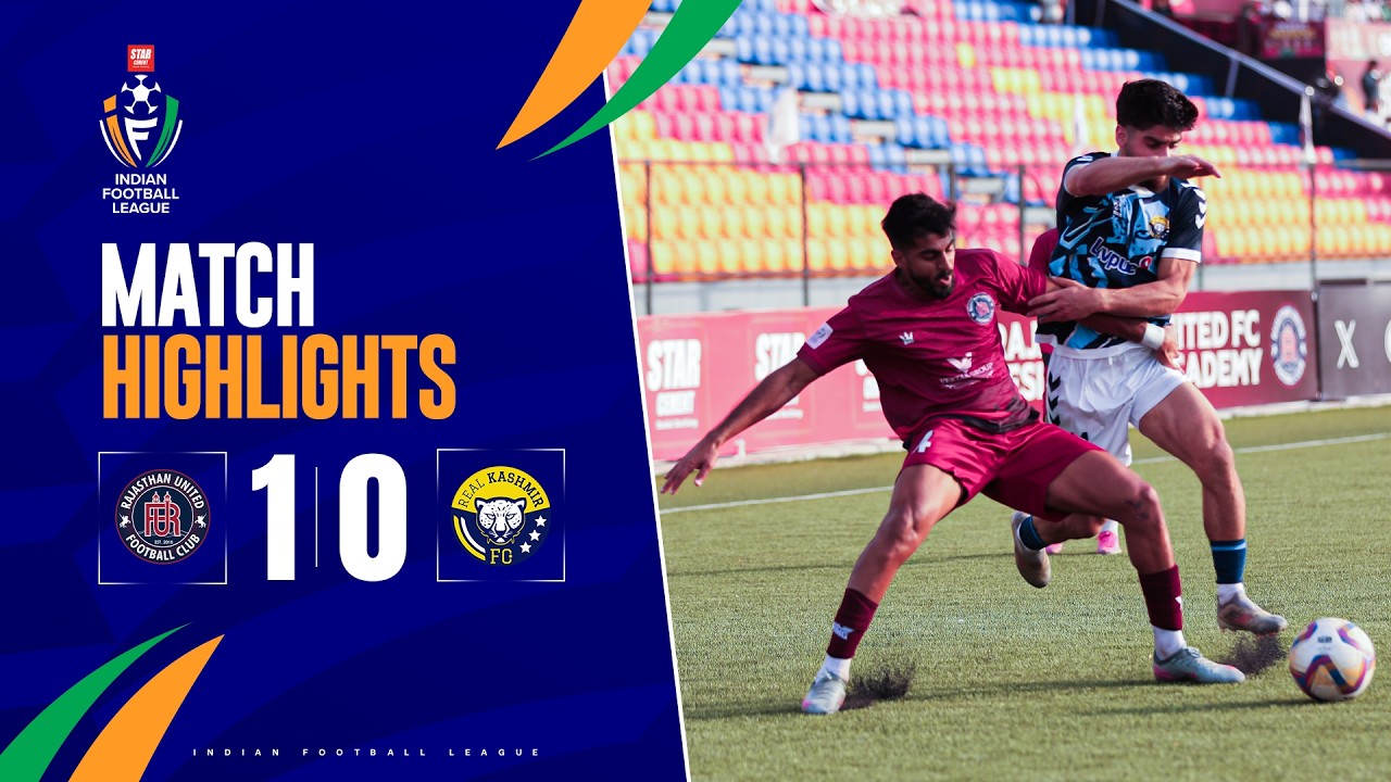 Rajasthan United vs Real Kashmir Highlights