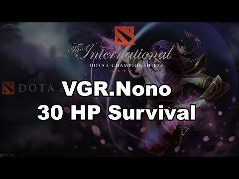 [Highlight] VGR.Nono Survives on 30 HP #TI6 Group Stage