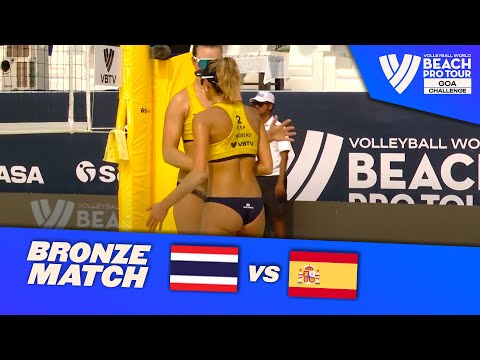 Naraphornrapat/Worapeerachayakorn vs. Álvarez M/Moreno -  Bronze Match Highlights Goa 2023