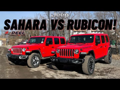 JEEP WRANGLER UNLIMITED SAHARA vs RUBICON REVIEW! Is A Jeep Wrangler Worth It?! New & Used Toronto