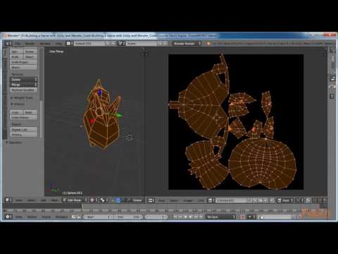 Building a Game with Unity and Blender Creating character attributes | packtpub com