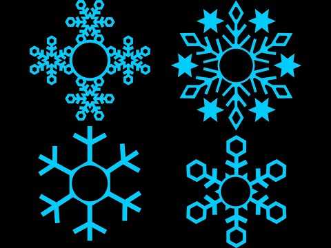 Витинанка Сніжинка.  Сніжинка з паперу. DIY Paper #snowflakes  #cніжинки  @MelaniaHoloshchakUA​