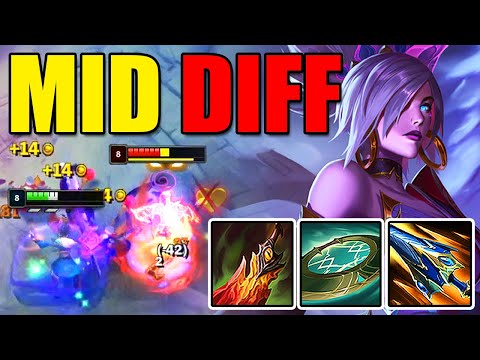 Rank 1 2229LP Challenger Riven Takes Over Mid vs Zed | Hard Carry Gameplay