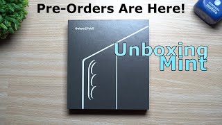Unboxing the Mint Flavor! Pre-Orders are Arriving Early: Galaxy Z Fold7