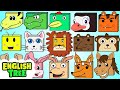 Animal Names Song 2 | Wild Animal Names Song For Children