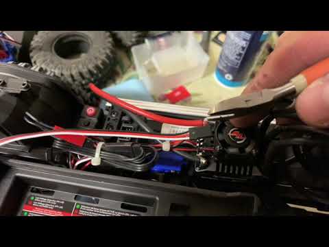 Traxxas led light controller to aftermarket ESC