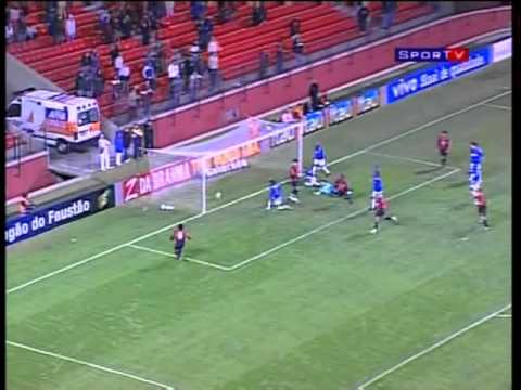 Atlético-PR 2x2 Cruzeiro Brasileiro 2007 14ª Rodada