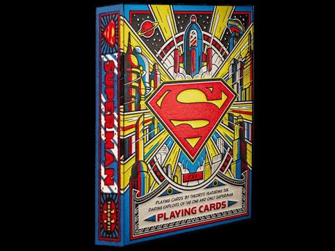 Voir la vidéo Jeu De Carte Superman - Theory11