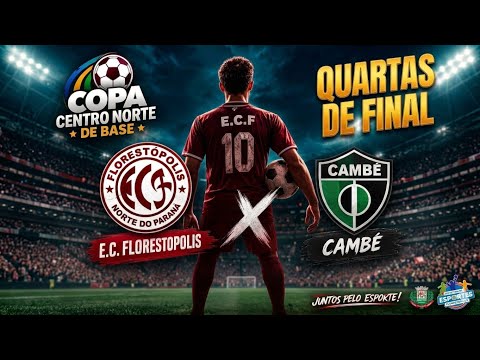 Florestopolis x Cambé: copa central norte categoria Sub-17