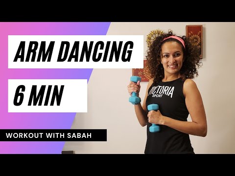 6 minute Arm Dancing | Full Arm Toning | Workout with Sabah
