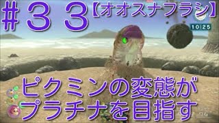 【ピクミン3】 ピクミンの変態がミッションでプラチナを狙うpart33・ボス”オオスナフラシ”タイム2:43【ライジング】