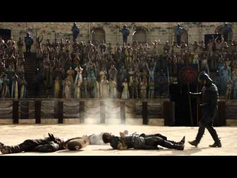 GOT Fight of the Night - Jorah vs The Braavosi, Spear Guy in Daznak's Fighting Pits