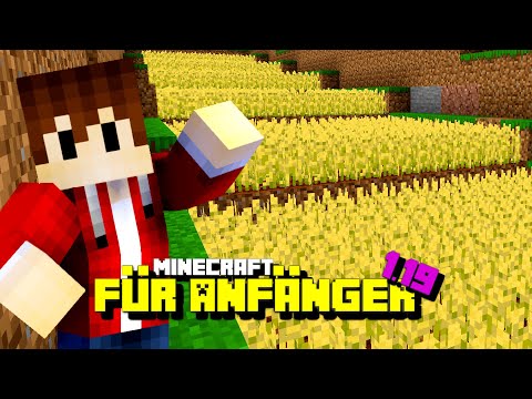 Weizenfarm bauen |  Minecraft für Anfänger 1.19 #3 | LarsLP