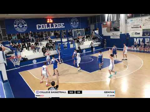 U19 ecc. College Basketball vs My Basket Genova - 25/03/2024