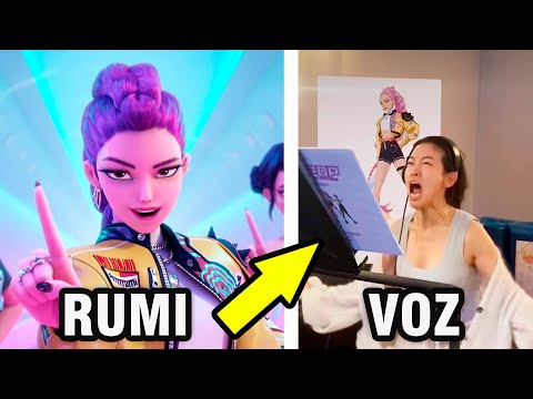 NUNCA PAUSES Las Guerreras K-Pop... Te arrepentirás... | KPop Demon Hunters